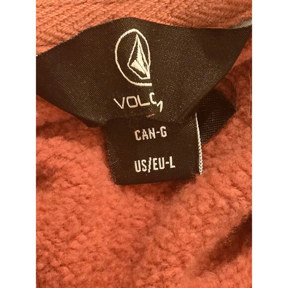 Volcom Tower Hoodie in Earth Pink – EUC Size Large - Picture 4 of 6